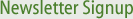Newsletter Signup