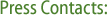 Press Contacts