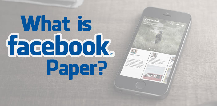 Facebook Paper iphone app