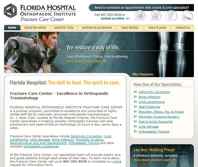 Florida Hospital Fracture Care