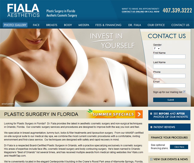 Plastic Surgery in Orlando Florida