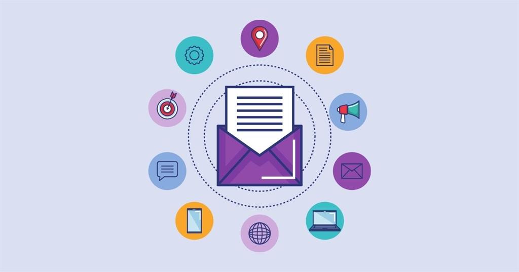 Email marketing graphic